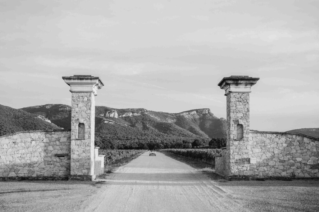 Organiser son mariage 3 chateau de Roquefeuille-entree